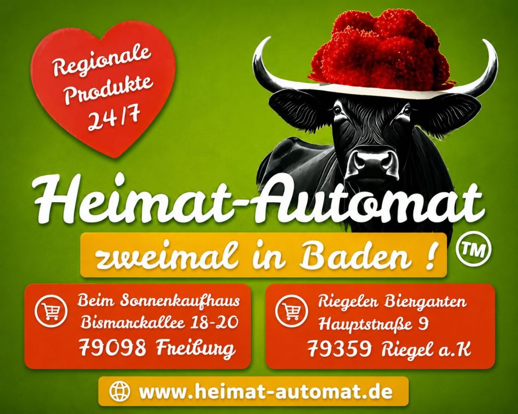 Heimat Auotomat Freiburg & Riegel am Kaiserstuhl